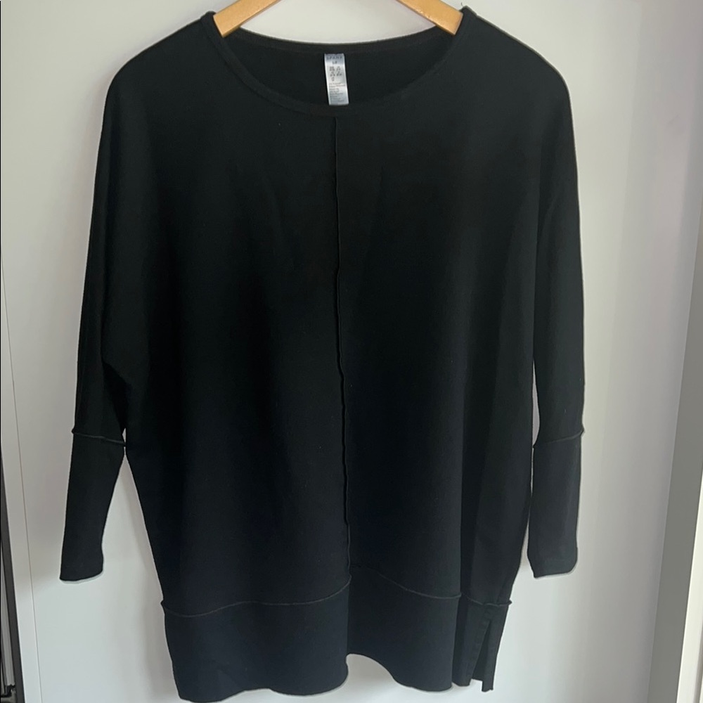 Spanx black Dolman 3/4 sleeve top